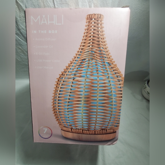 MAHLI WICKER AROMA DIFFUSER - Picture 2 of 4